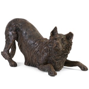 border collie large urn