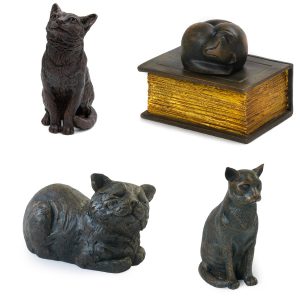 Cast Petribute Cat Urns