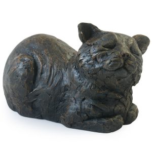 Contented Cat Urn