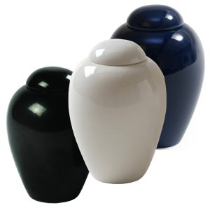 Serenity Glazed Porcelain Urn